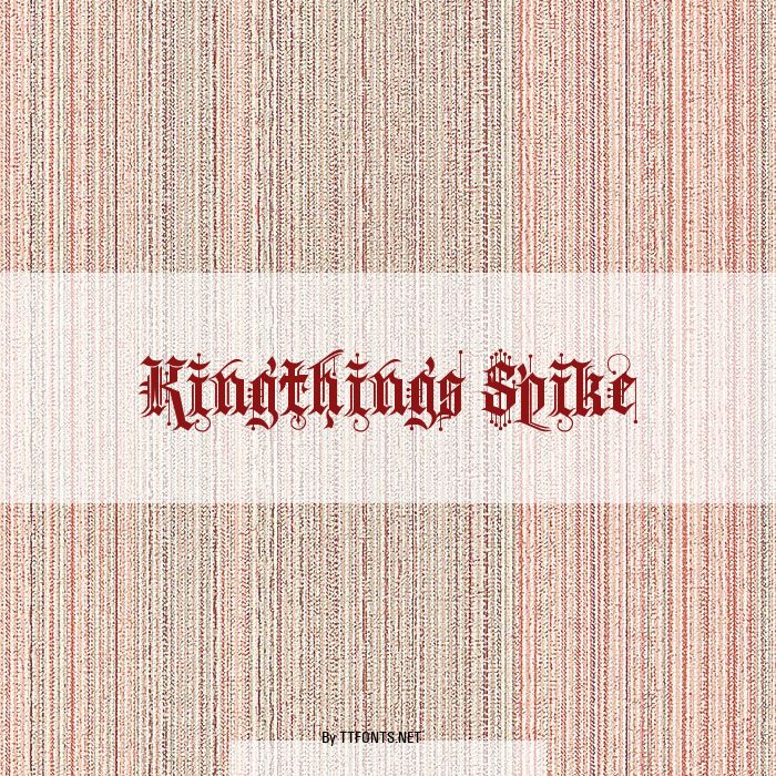 Kingthings Spike example